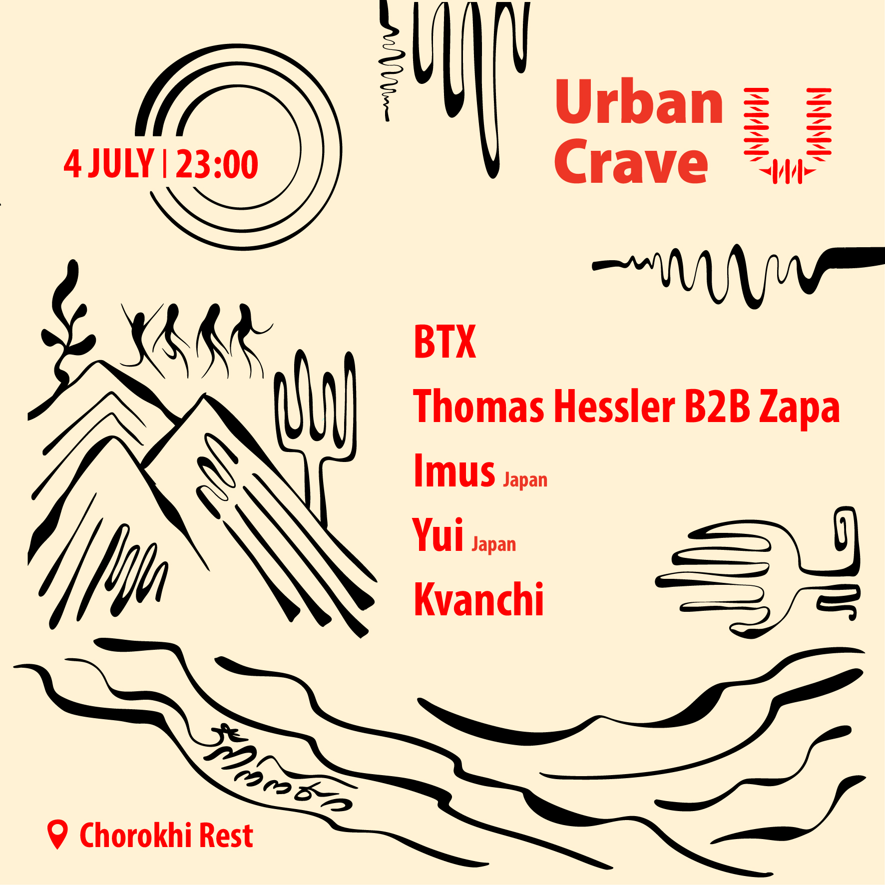 BTX, Thomas Hessler B2B Zapa, Imus, Yui, Kvanchi - BTX, Thomas Hessler B2B Zapa, Imus, Yui, Kvanchi - URBAN Event in Batumi