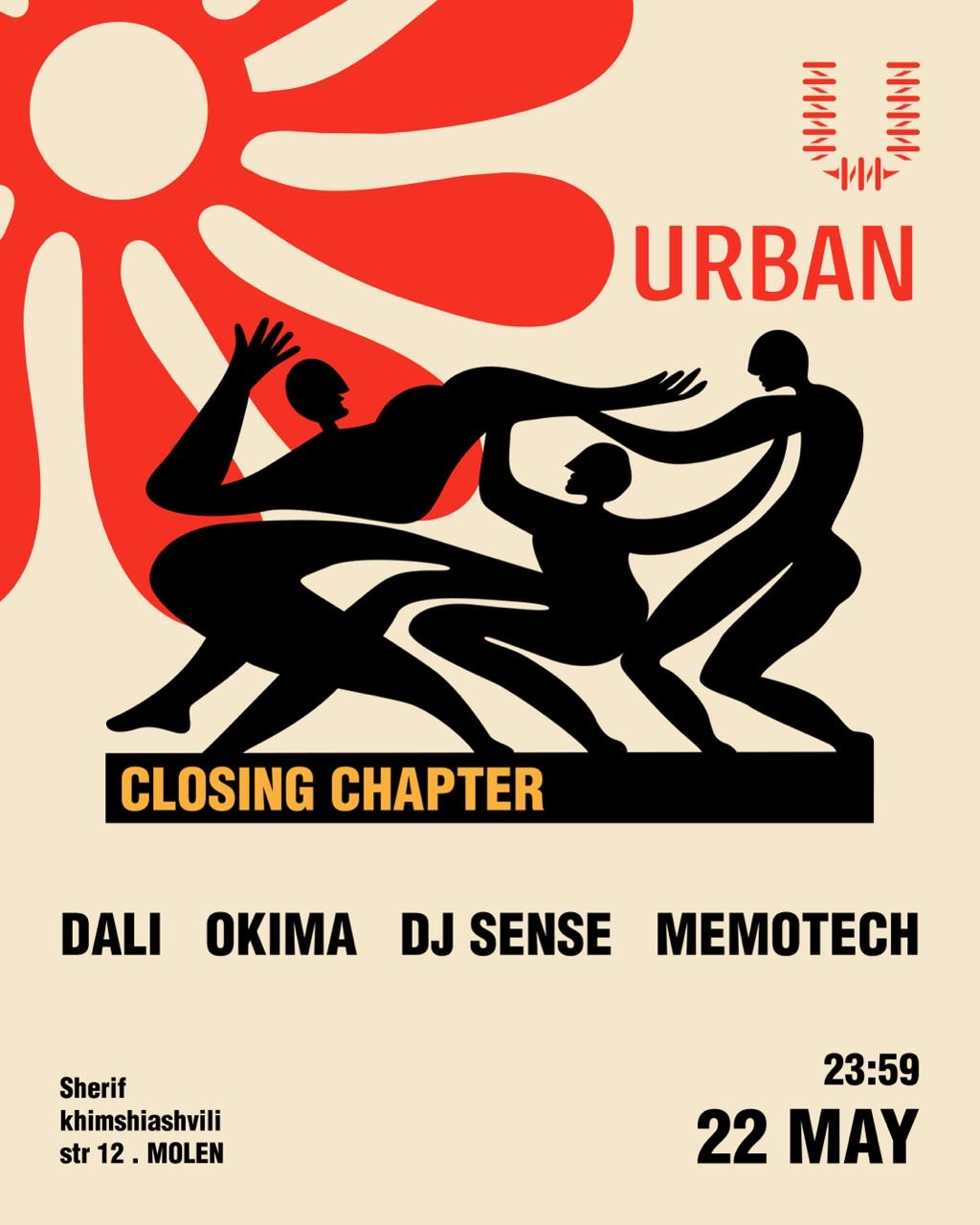 OKIMA.DALI.DJ SENSE.MEMOTECH - OKIMA.DALI.DJ SENSE.MEMOTECH - URBAN Event in Batumi