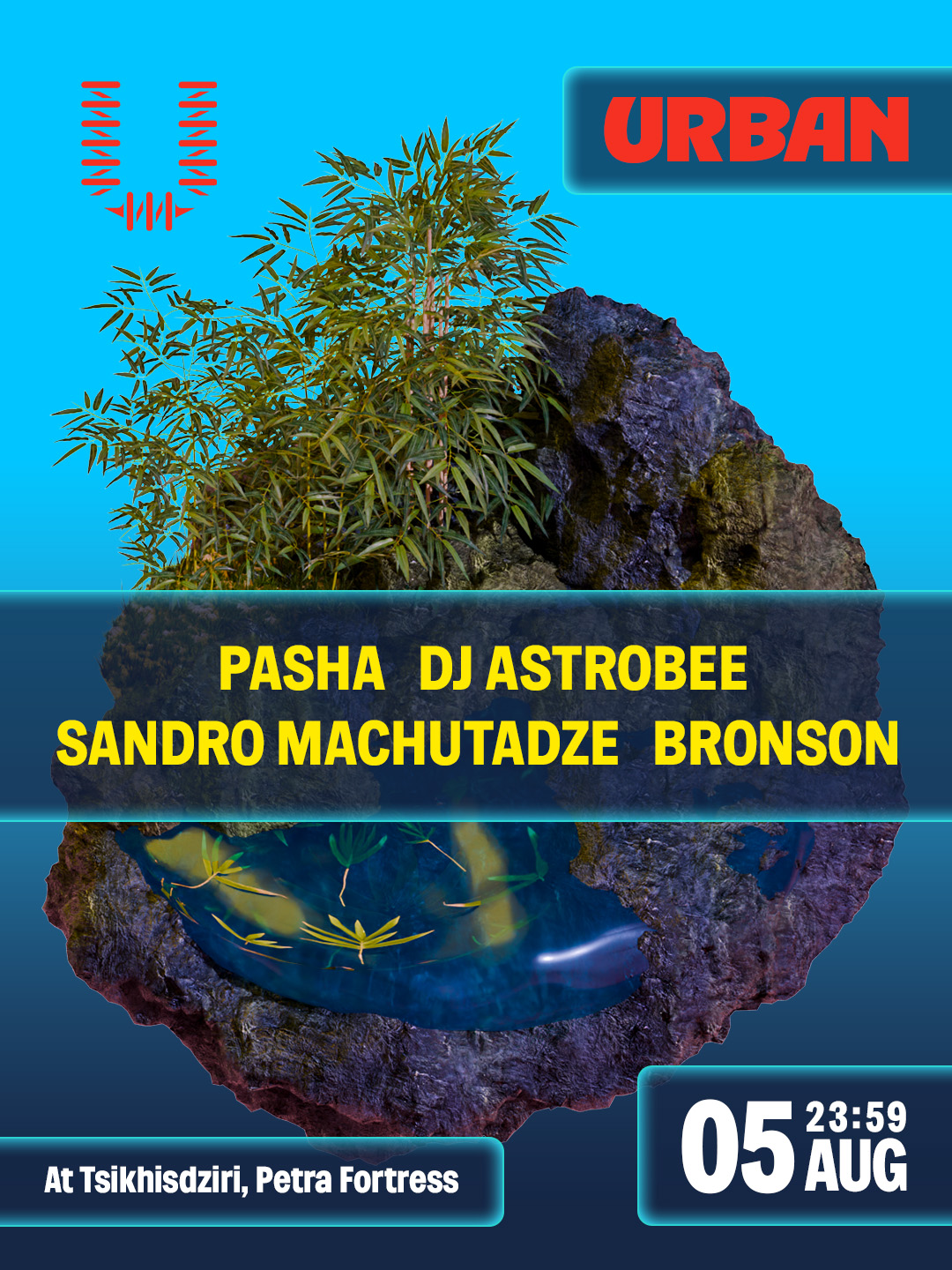 PASHA, DJ ASTROBEE, SANDRO MACHUTADZE, BRONSON - PASHA, DJ ASTROBEE, SANDRO MACHUTADZE, BRONSON - URBAN Event in Batumi