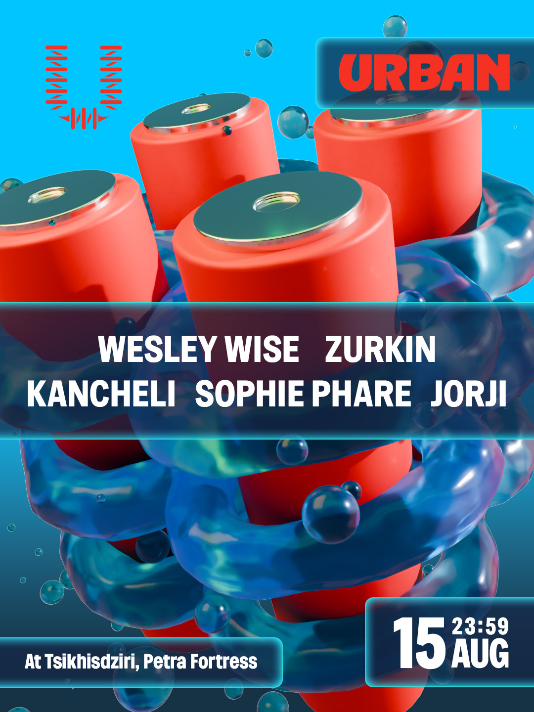 WESLEY WISE, ZURKIN, KANCHELI, SOPHIE PHARE, JORJI - WESLEY WISE, ZURKIN, KANCHELI, SOPHIE PHARE, JORJI - URBAN Event in Batumi