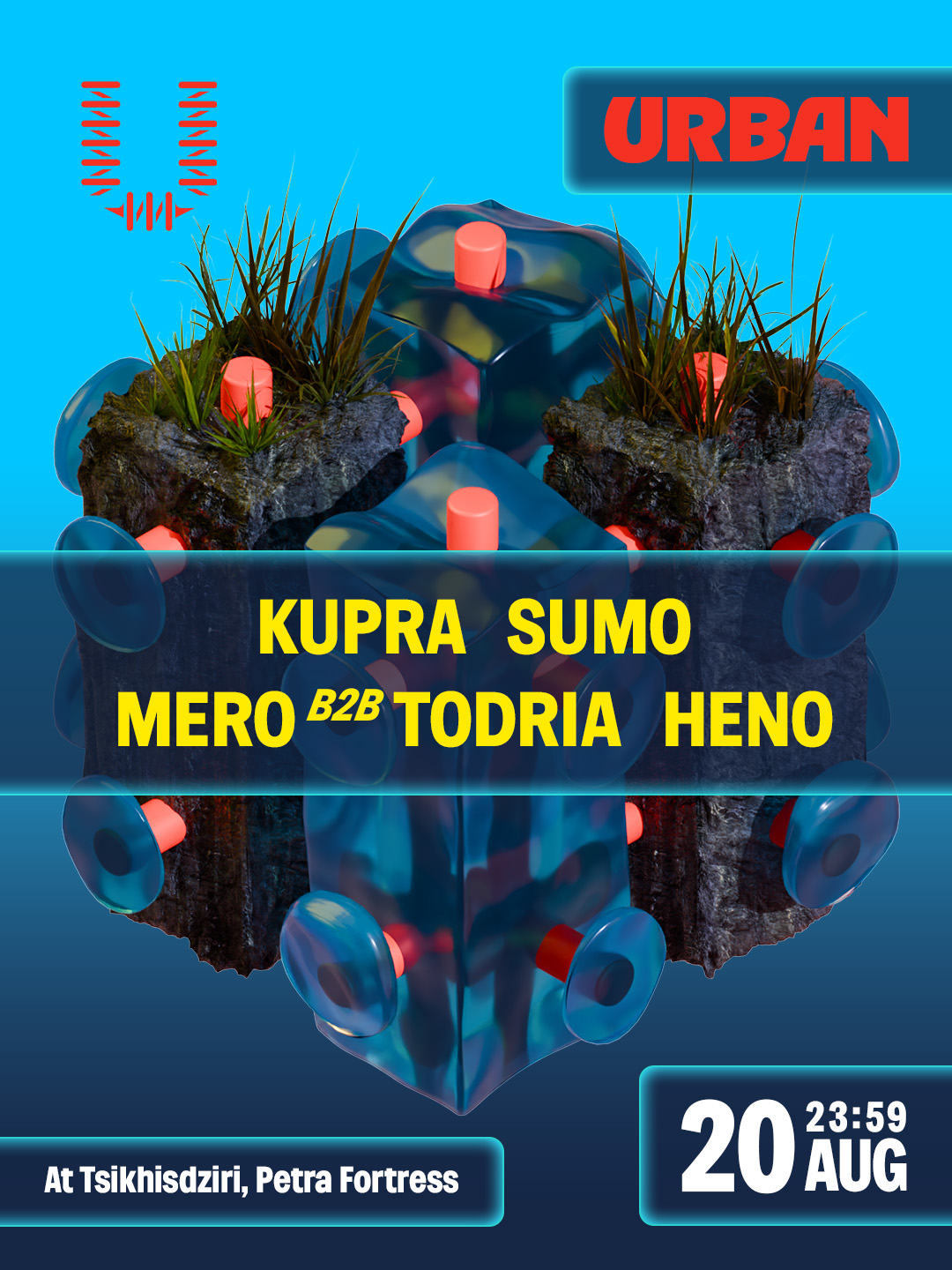 KUPRA, SUMO, MERO B2B TODRIA, HENO - KUPRA, SUMO, MERO B2B TODRIA, HENO - URBAN Event in Batumi