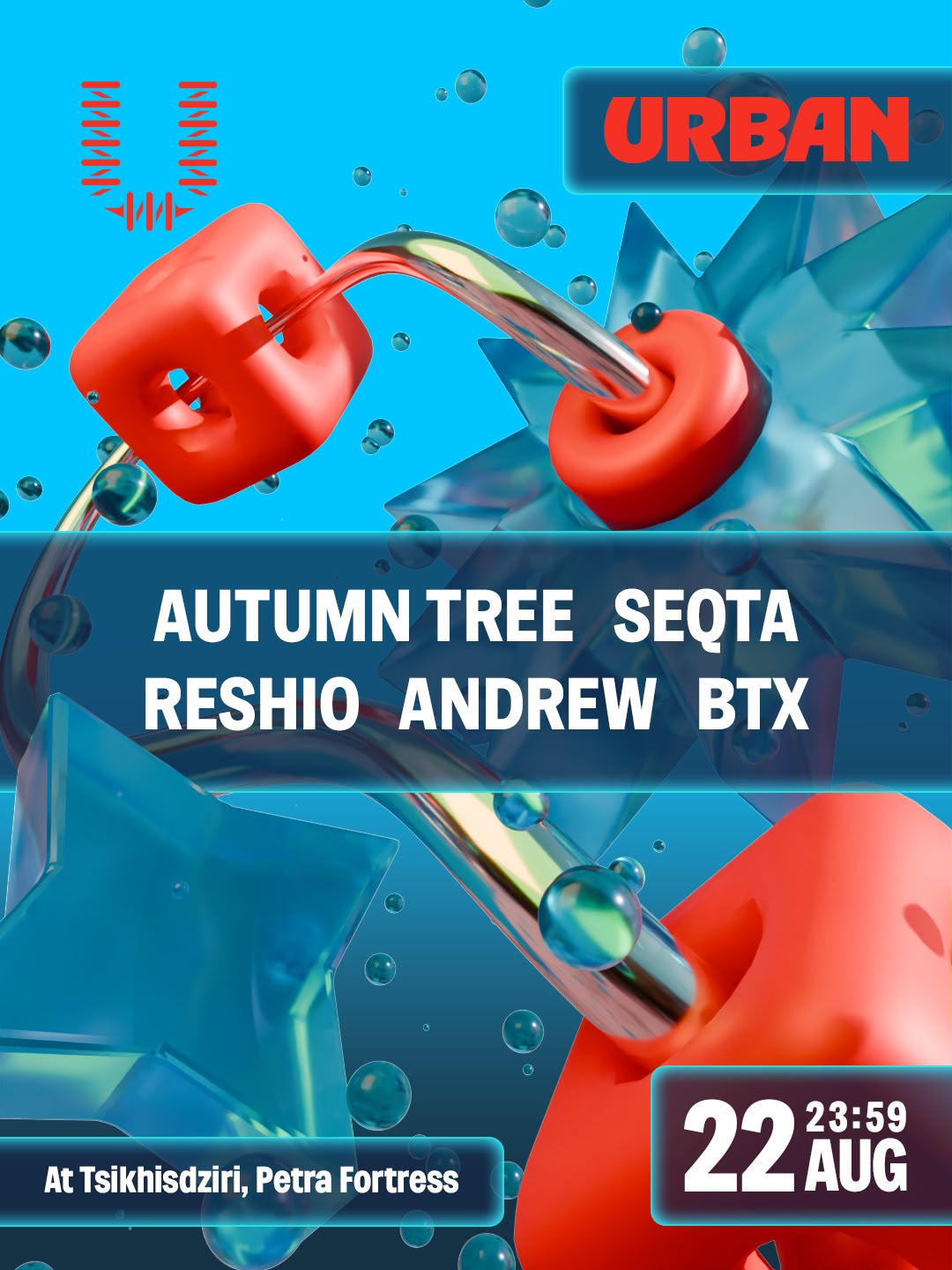 AUTUMN TREE, SEQTA, RESHIO, ANDREW, BTX - AUTUMN TREE, SEQTA, RESHIO, ANDREW, BTX - URBAN Event in Batumi